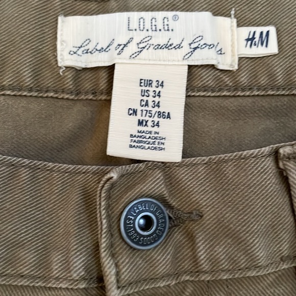 Brand new H&M L.O.G.G. Size 34 Jeans - Picture 4 of 6